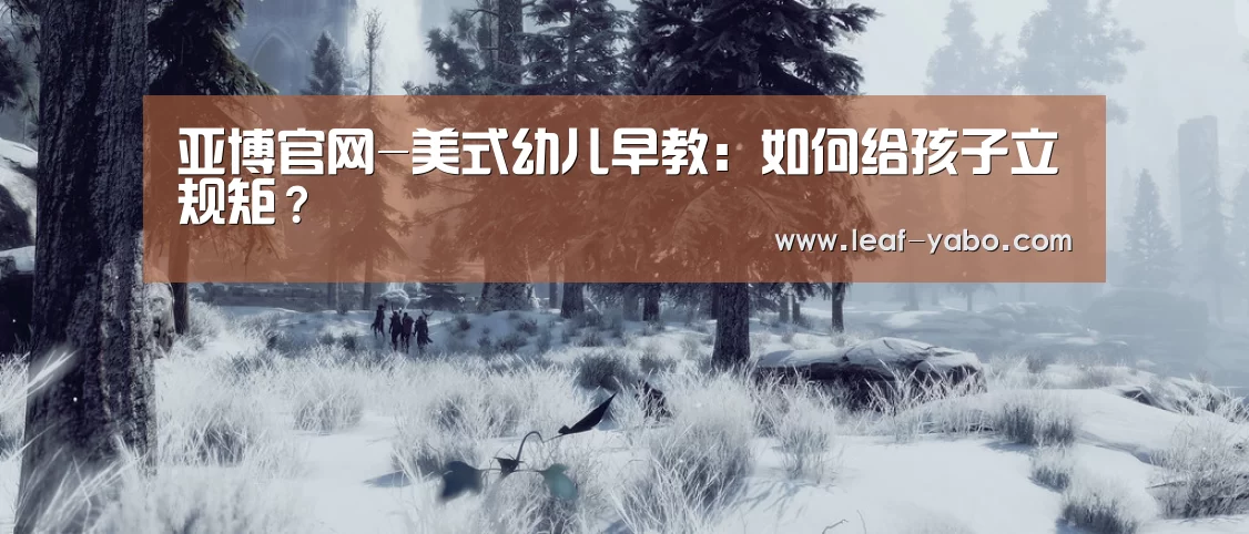 亚博官网-美式幼儿早教:如何给孩子立规矩?(图4) 亚博